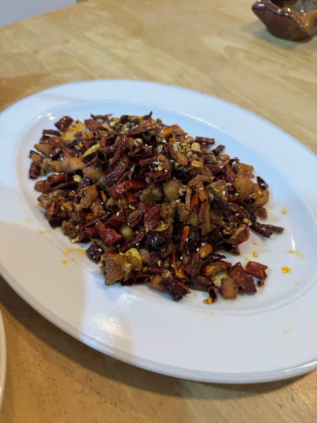 ฉวนช่าย 川菜 ( ร้านอาหารจีนเสฉวน )