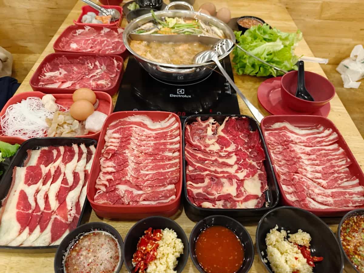 makan shabu buffet halal